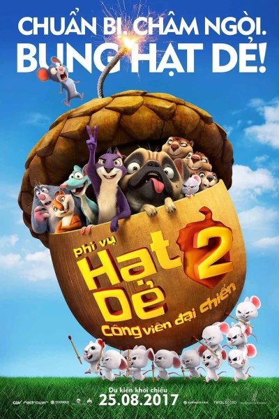 Phi Vụ Hạt Dẻ 2: Công Viên Đại Chiến - The Nut Job 2: Nutty by Nature (2017)